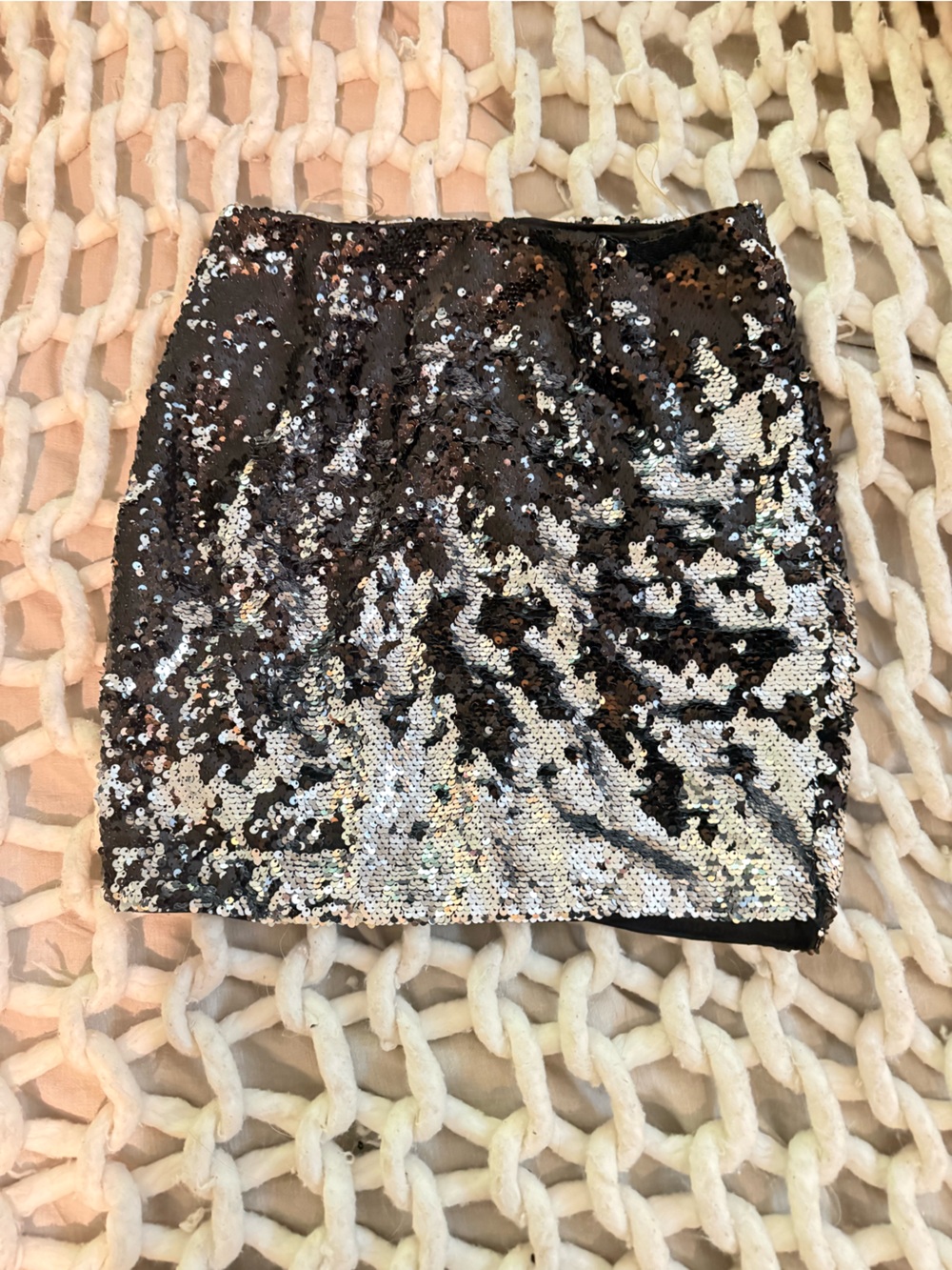 Sequin skirt